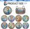 Christian Diamond Art Coasters - 8 Pcs DIY Non Slip Religions Diamond Painting Coasters Kits Our Lady Colorful Glass Art Craft Table Decor Birthday Inspirational Easter Gift for Beginners Adults